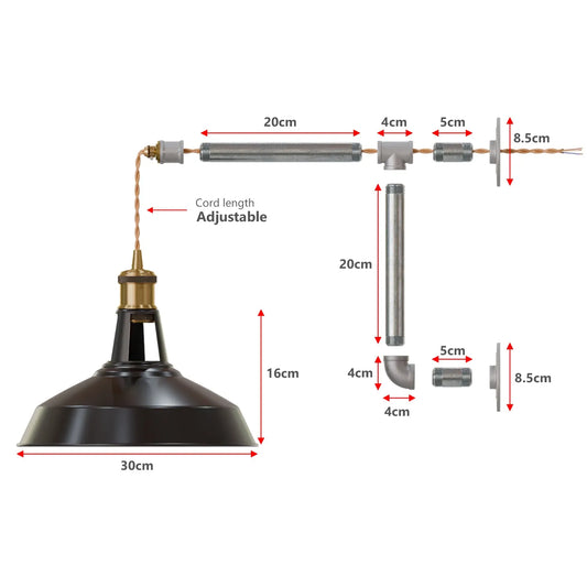 Wall Mount Barn Light ~1073