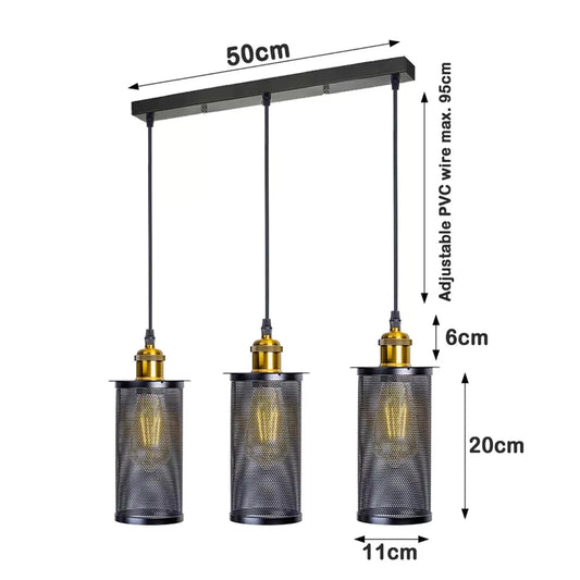 Lámparas colgantes de 3 luces
