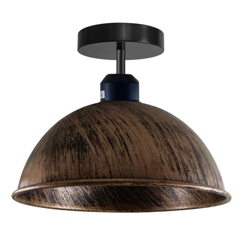 industrial mount light bronze