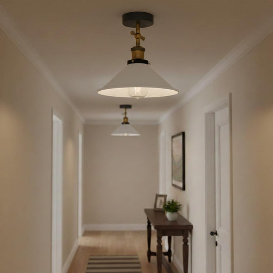 mount light industrial fixture