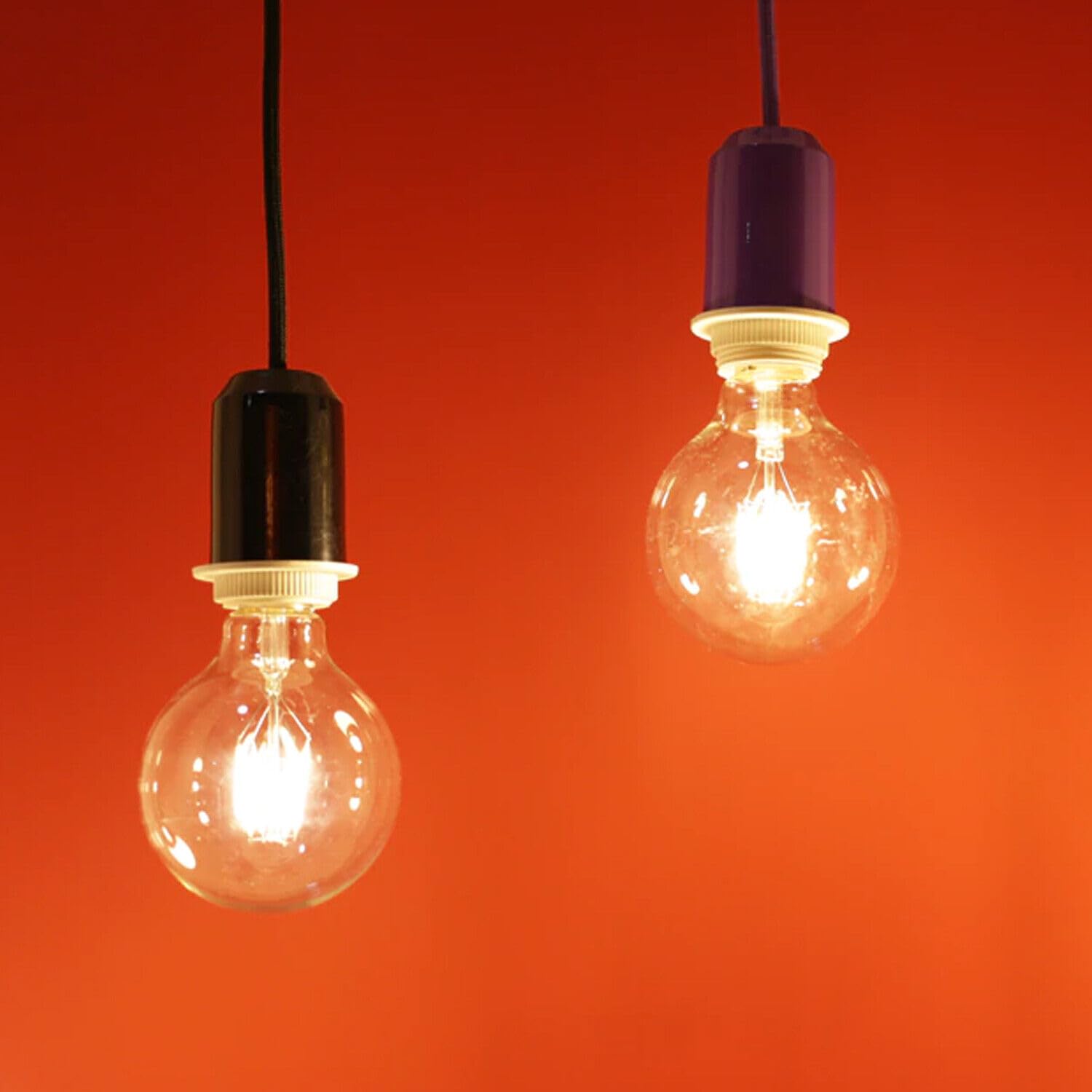 vintage bulb flame light recha