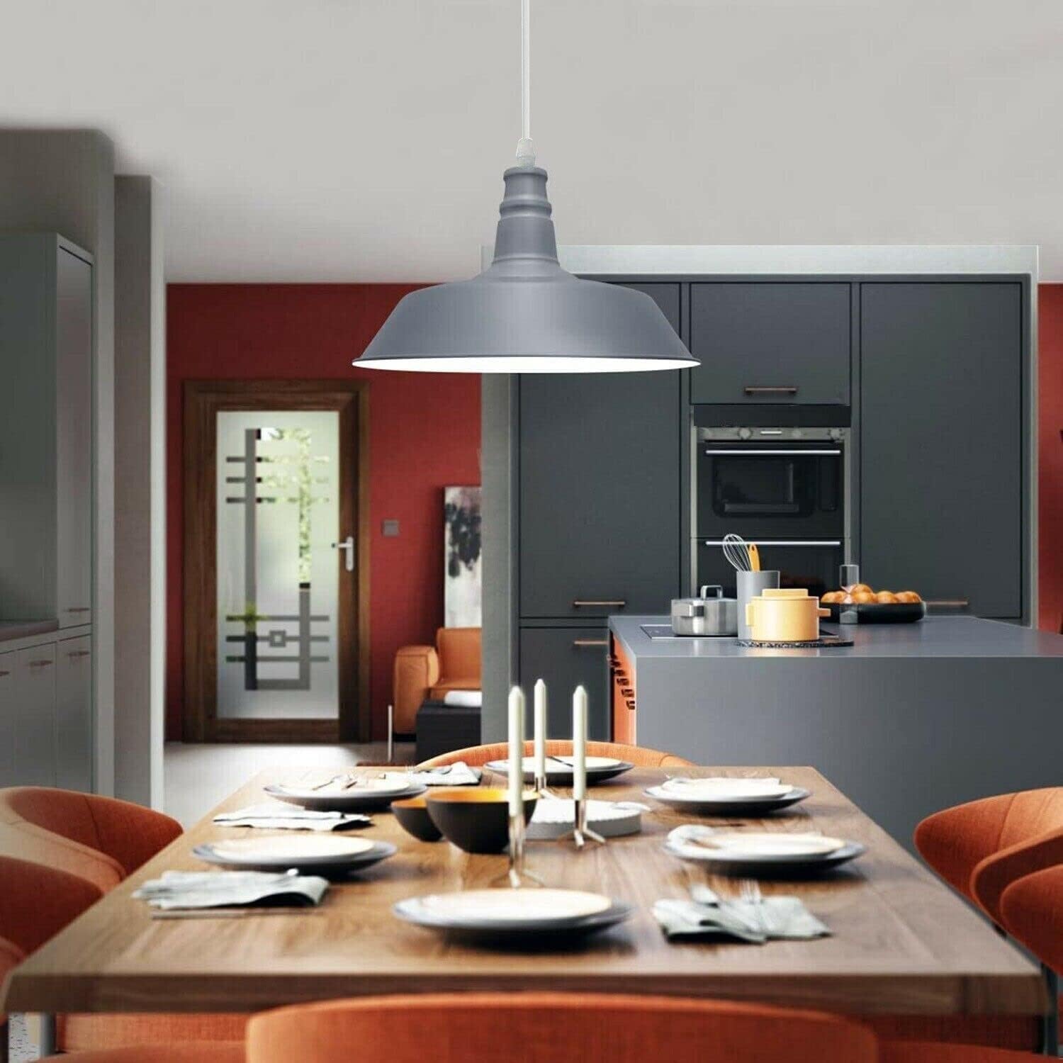pendant ceiling lamp fan vinta