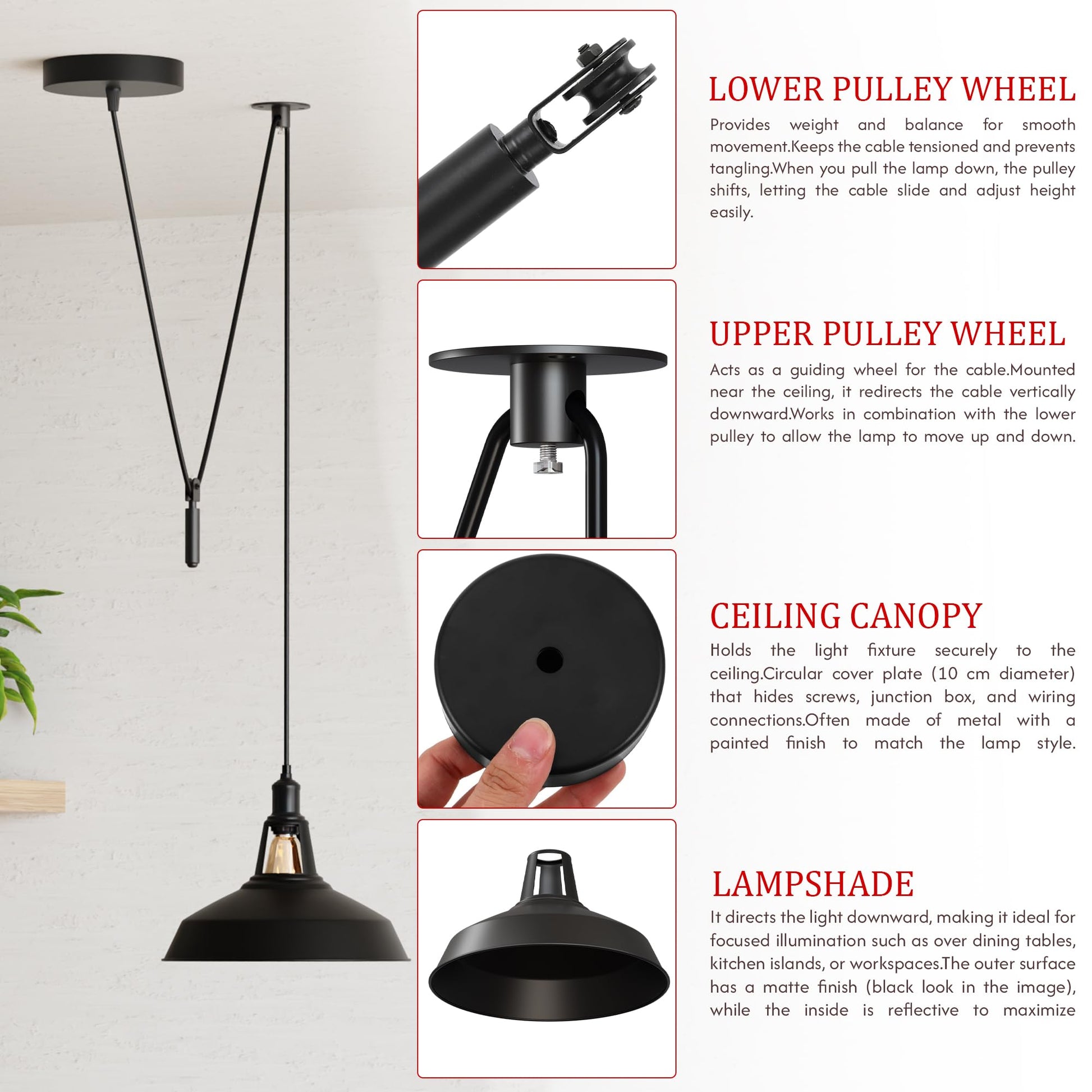 ceiling pendant kitchen retro