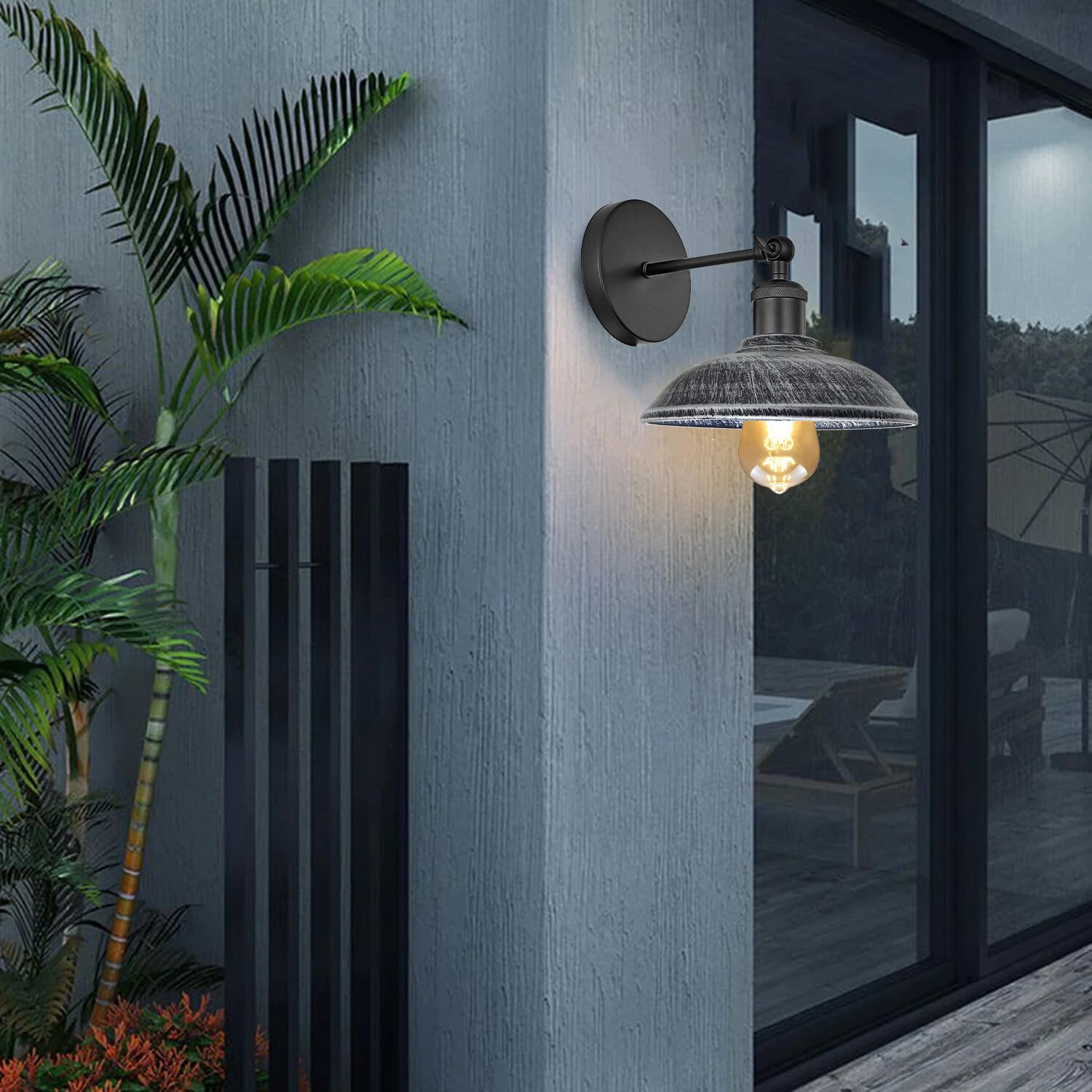 porch gooseneck exterior lamp