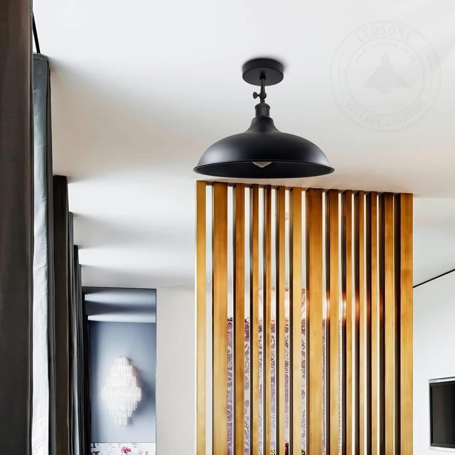 bulb lamp light ceiling shade
