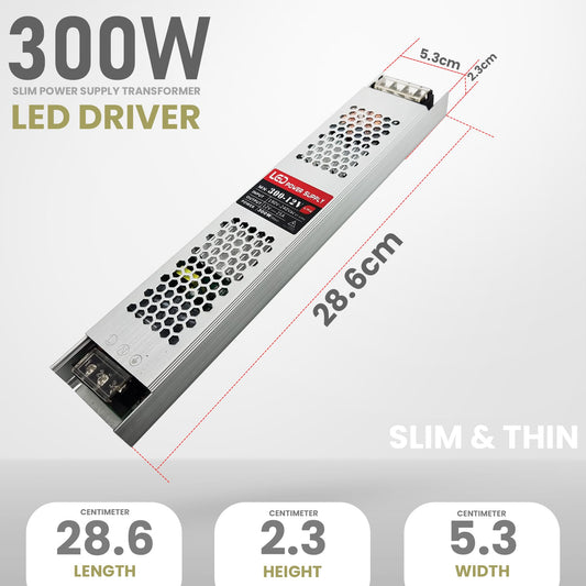 Ultra Slim 12V 300W 25A Power Supply ~1103