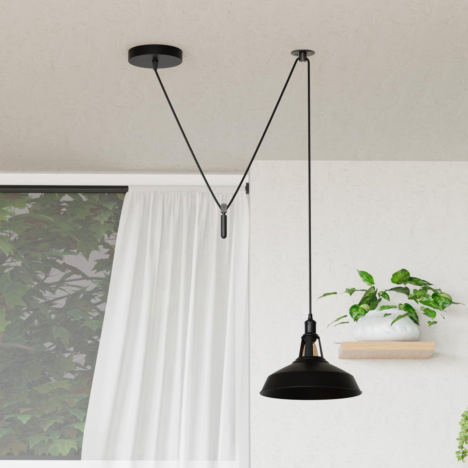 ceiling pendant kitchen retro
