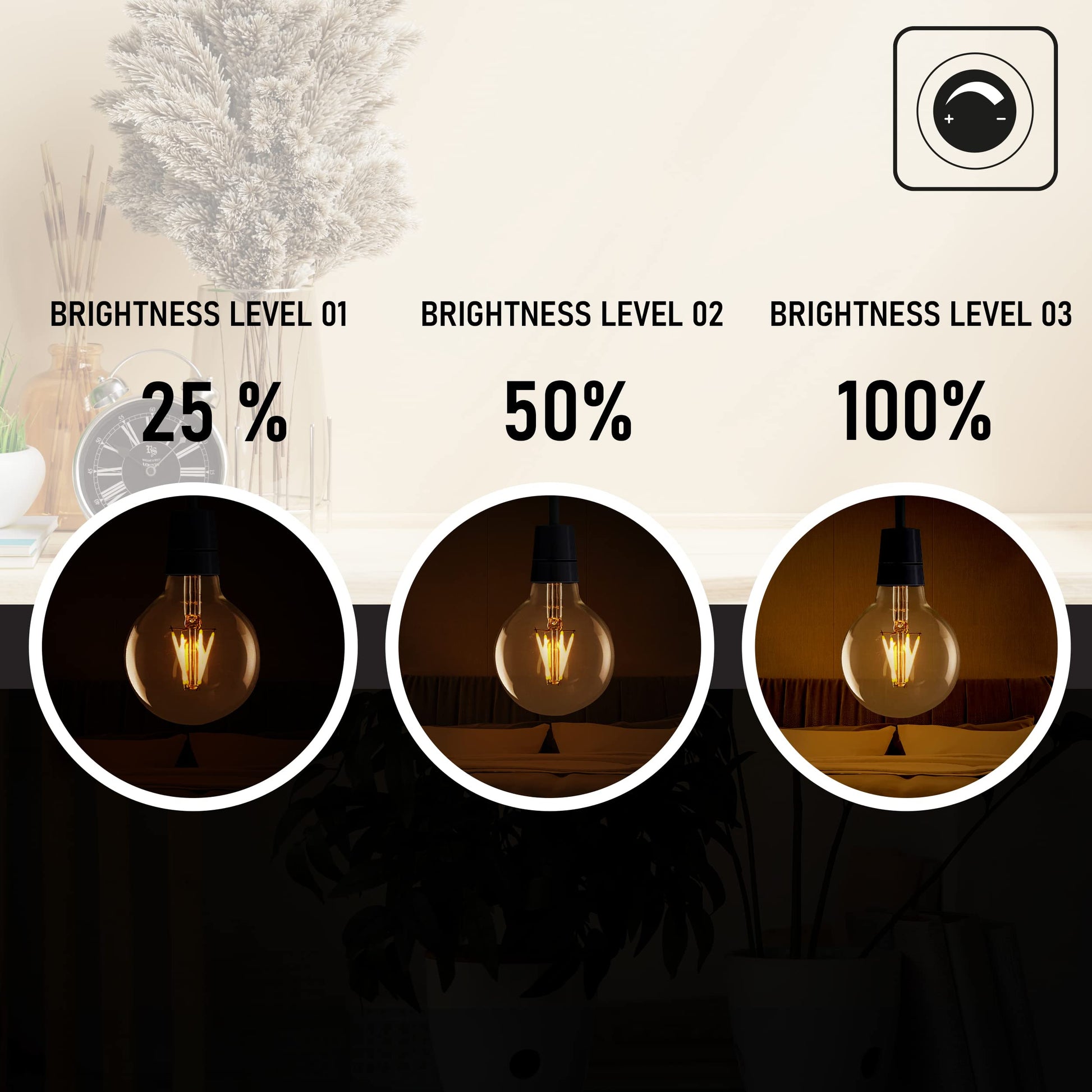 edison flickering rechargeable