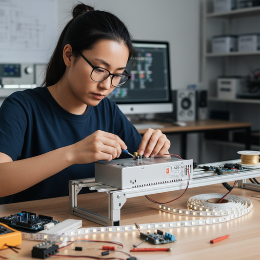 12V 42A 500W Switching Power Supply - Regulated AC/DC LED Driver ~1085