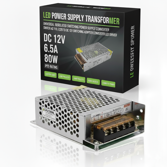 DC 12V 80W 6.5A Regulated Switching Power Supply Driver ~1094