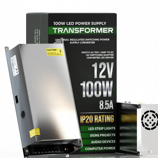 12v Power Supply - 100W 8.3A Constant Voltage LED Driver~1078