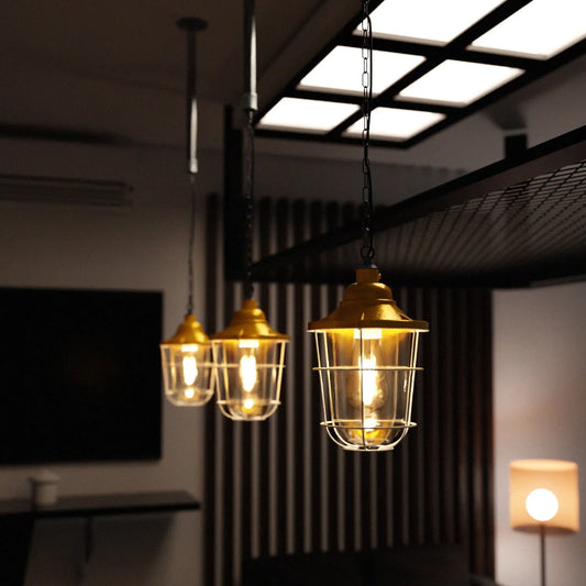 Exposed Conduit Hanging Light Fixture ~1071