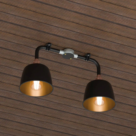 Bulkhead Shaded Ceiling Light Conduit Lighting ~1074