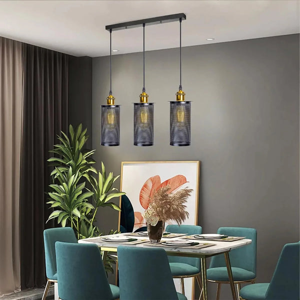 3 Light Pendant Light Fixtures ~1141