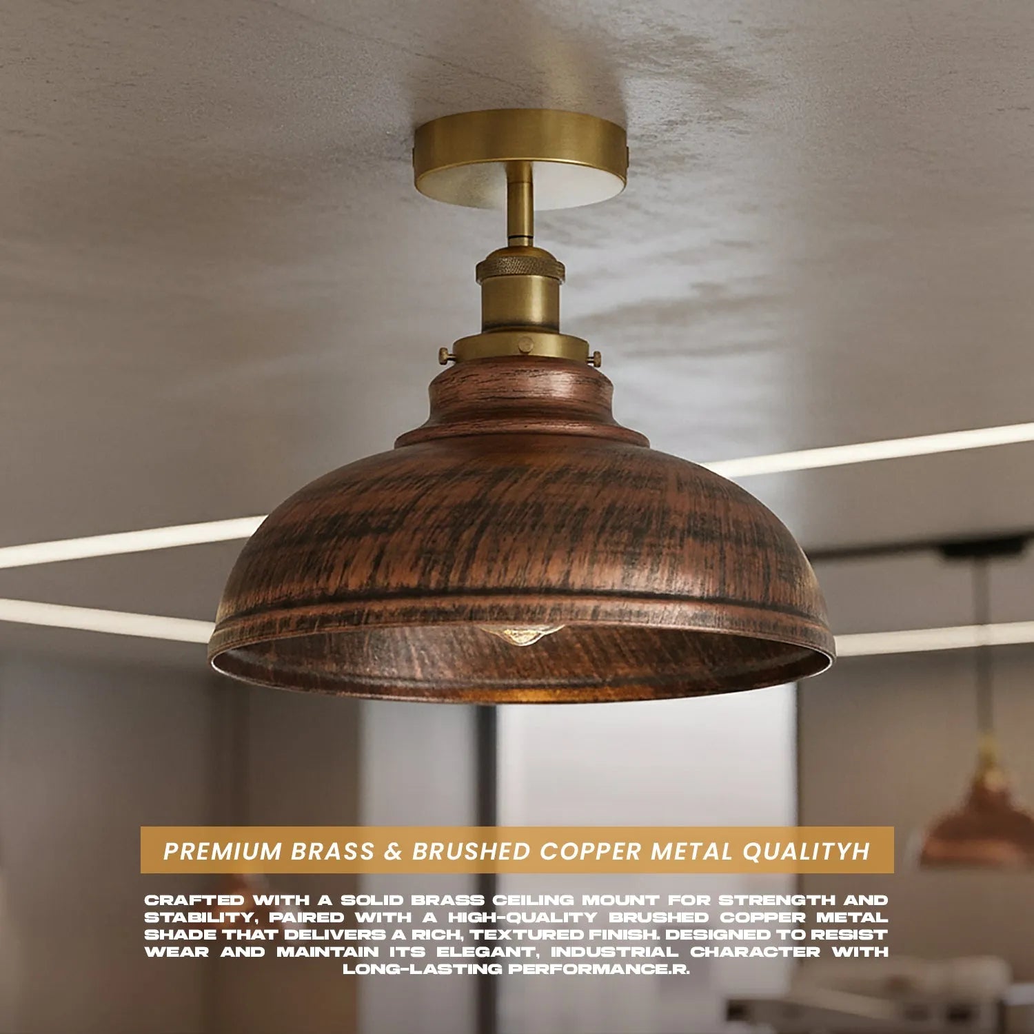 semi flush mount lighting modern