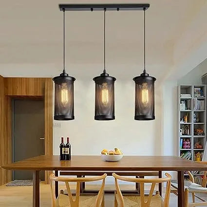 3 Pendant Ceiling Light Metal E26