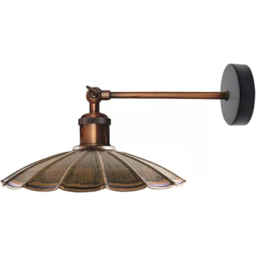 industrial decor wall gold