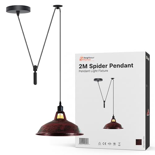 industrial light pulley pendan