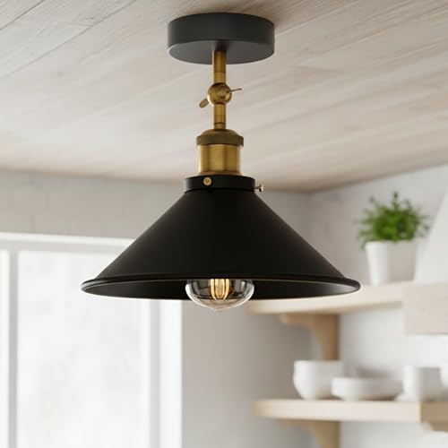 semi mount farmhouse industria
