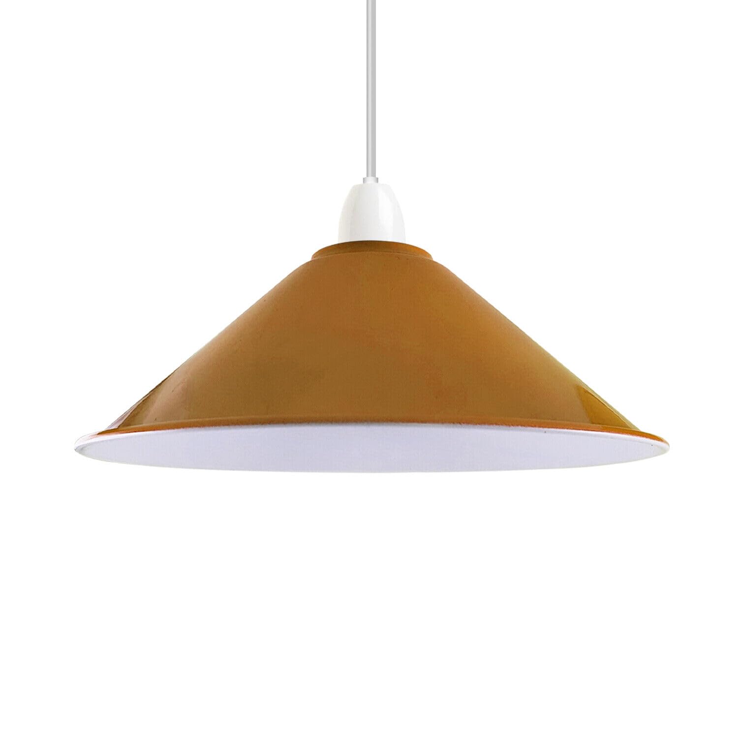 wide lamp conical shade 22cm