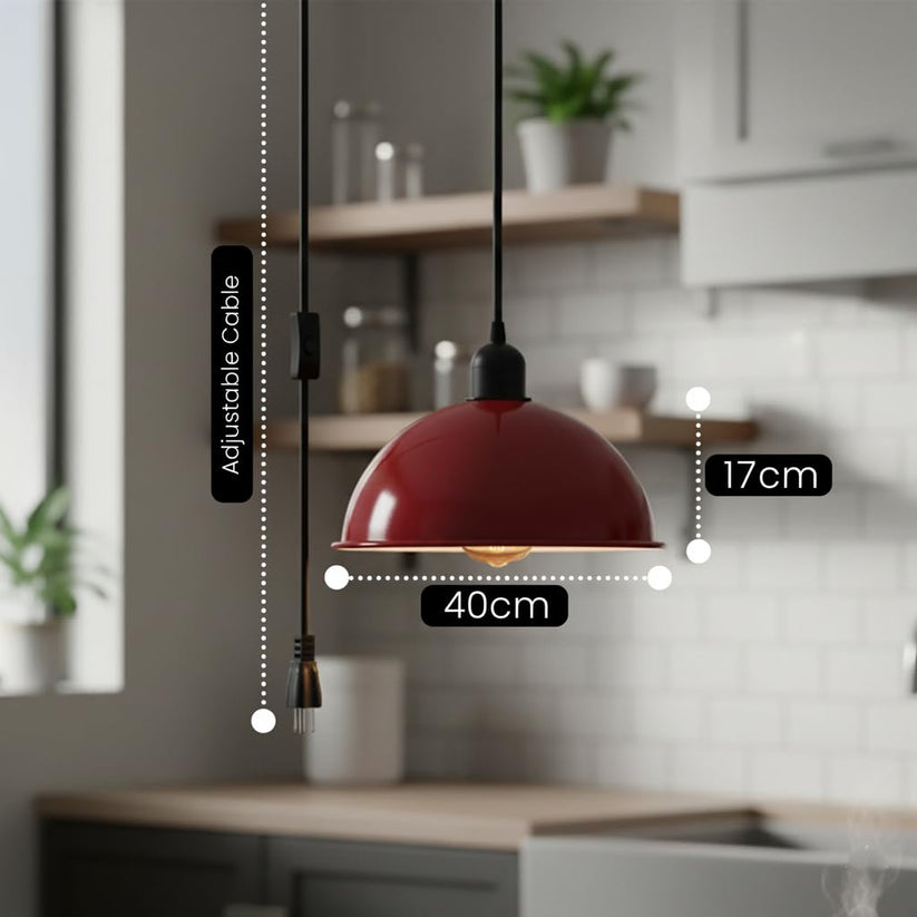 Linear pendant light for long islands