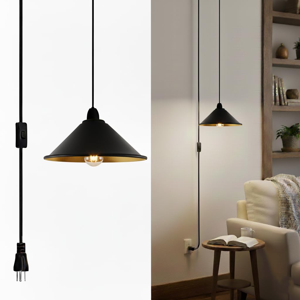 pendant light kitchen plug