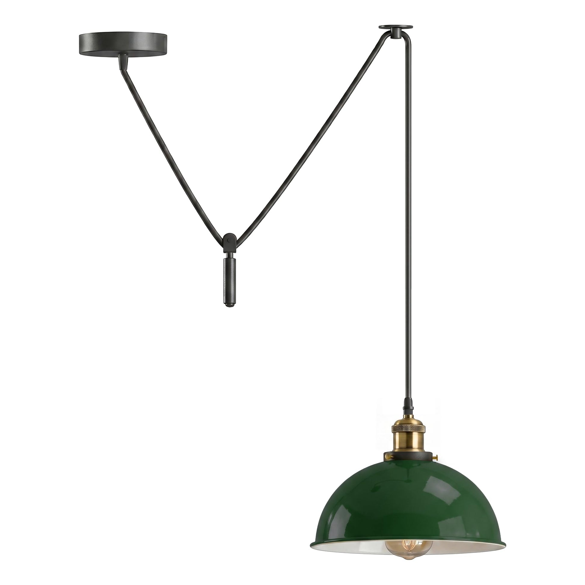 pendant ceiling dome metal