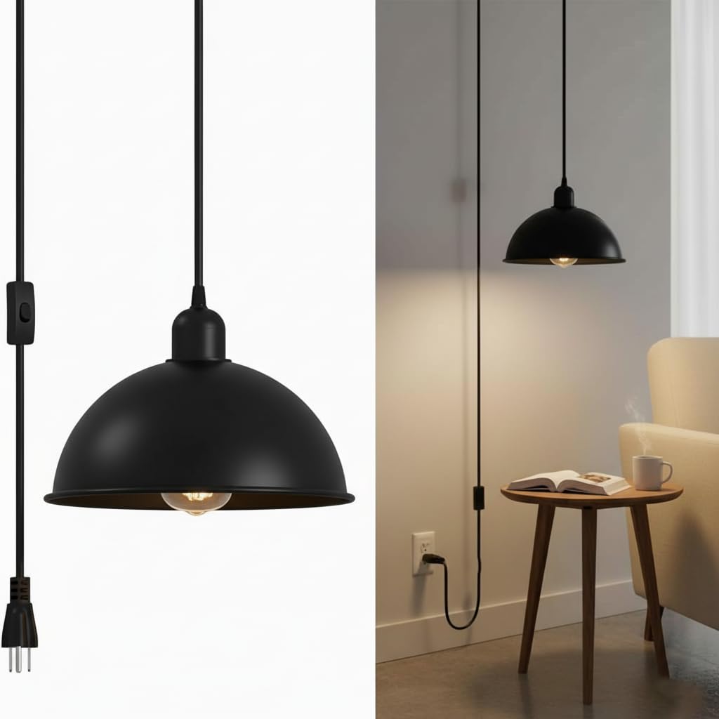 in plug lamp light pendant