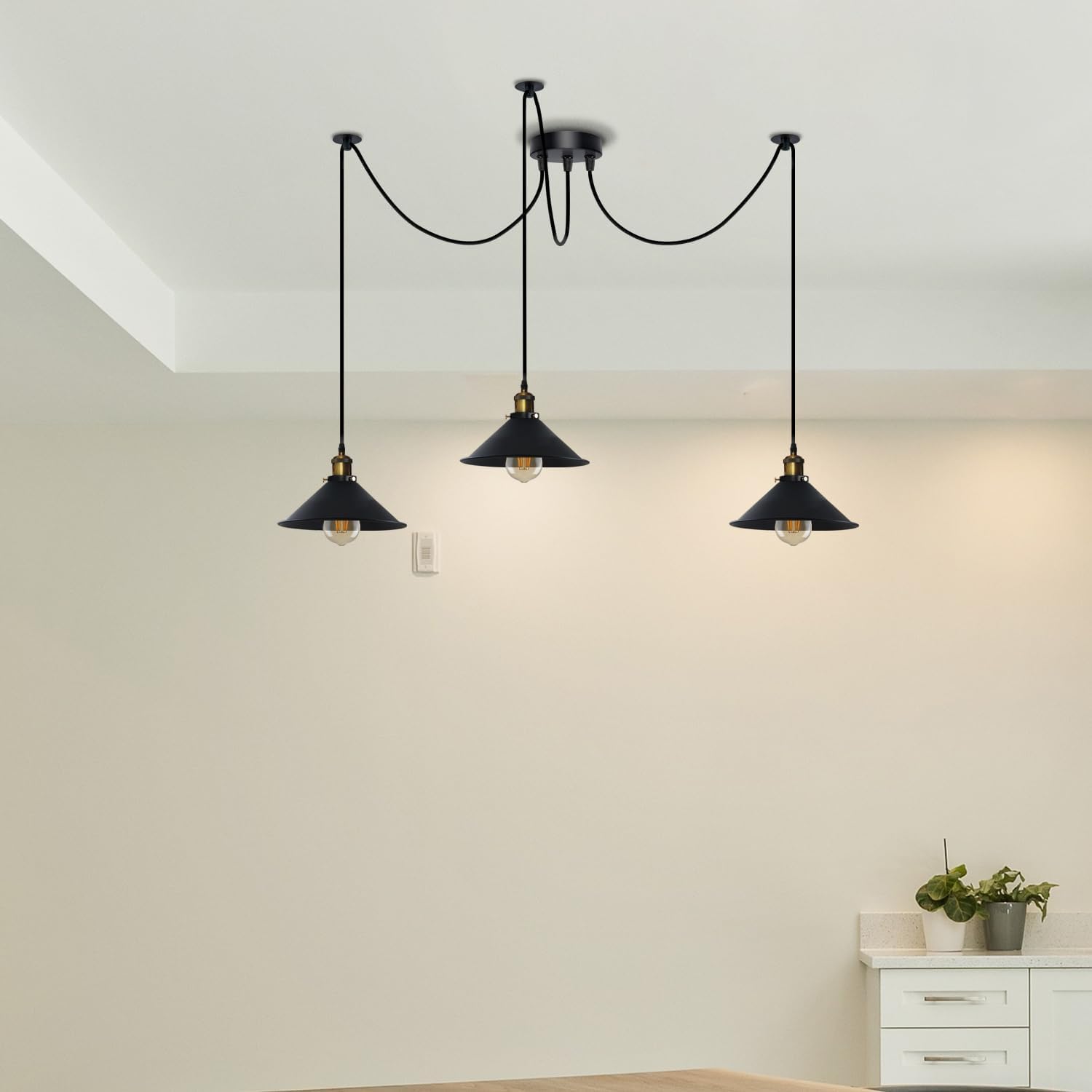 pendant adjustable e26 cable