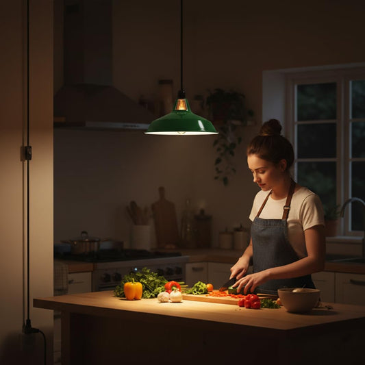 shade ceiling metal lamp hangi