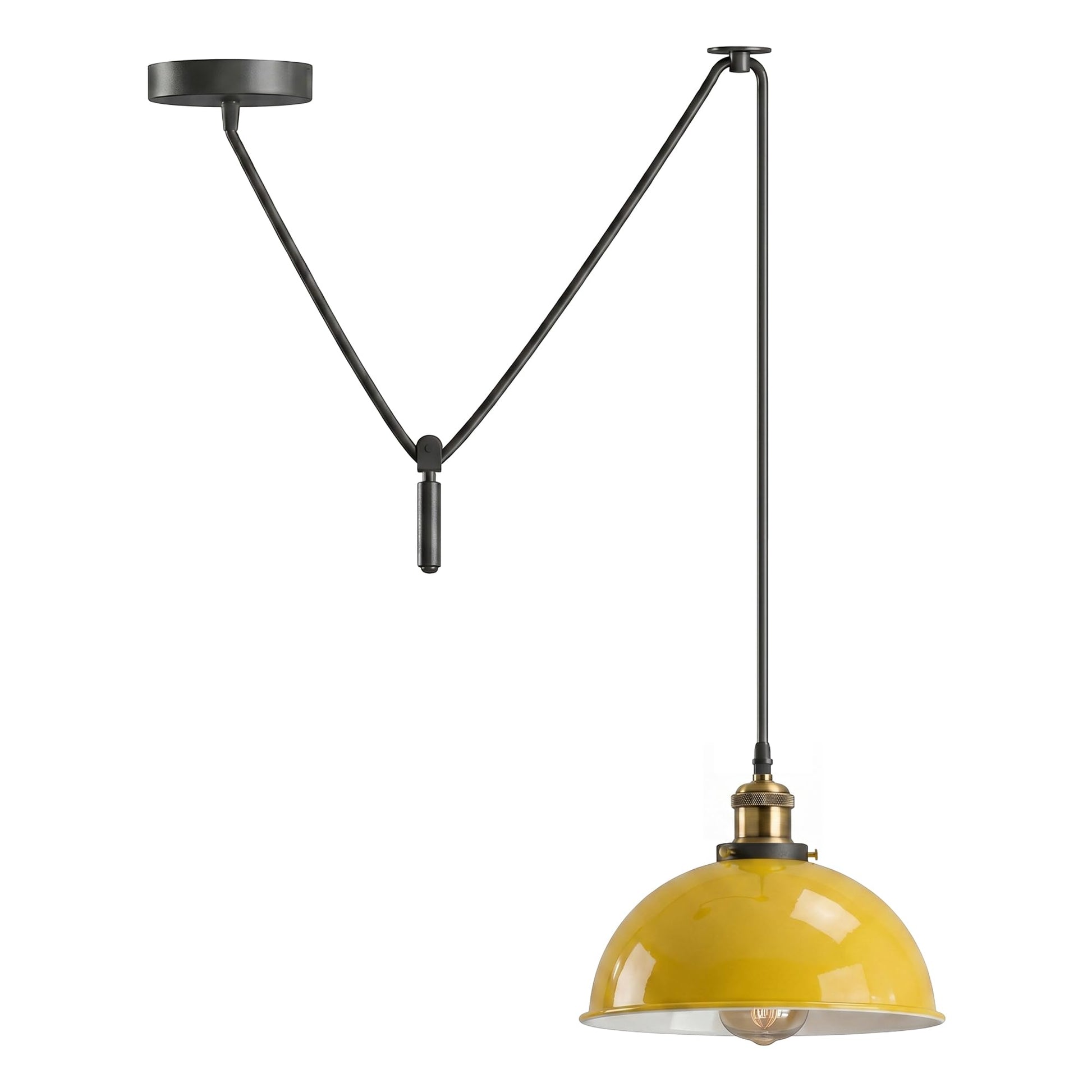 light hanging kitchen metal