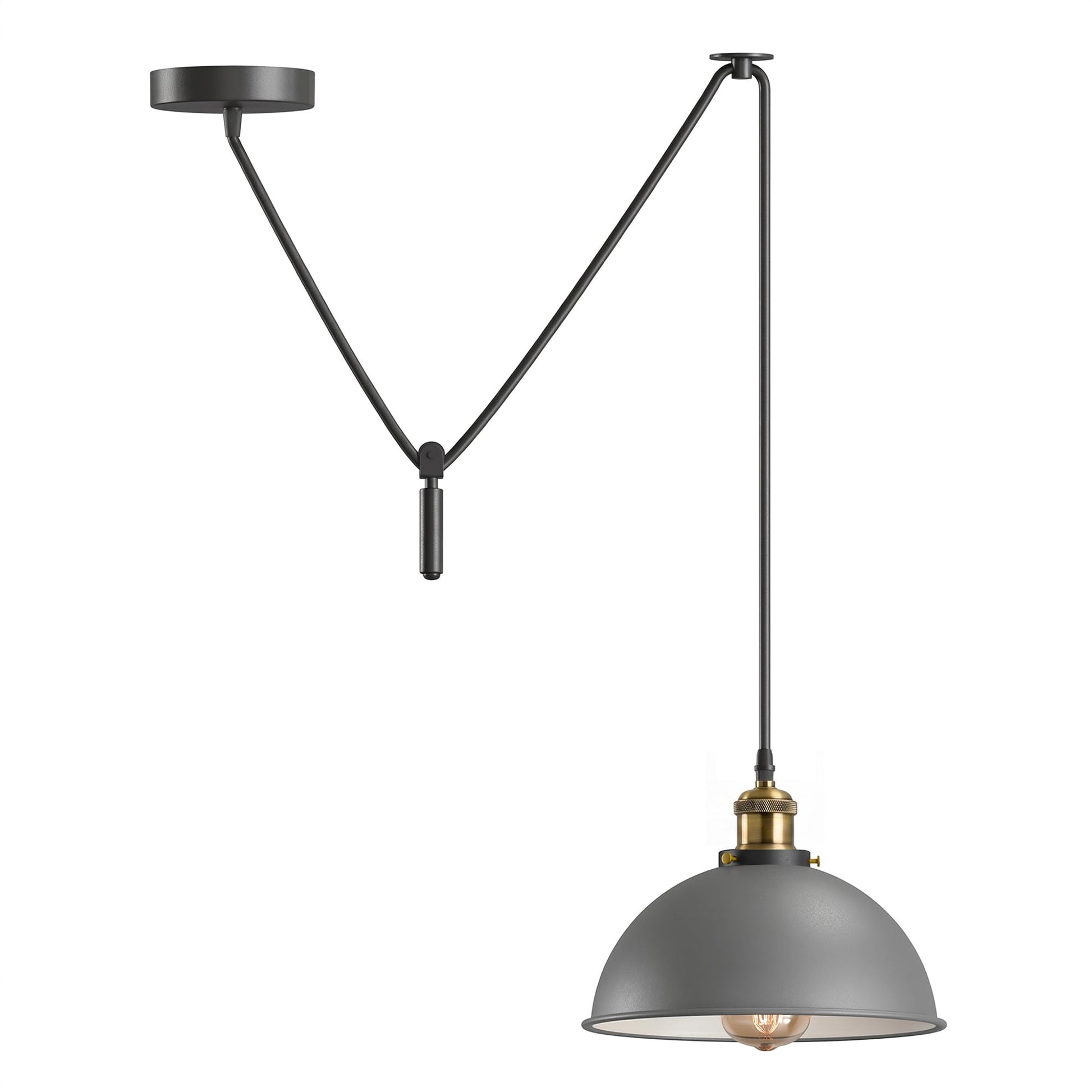 vintage lighting cafe metal