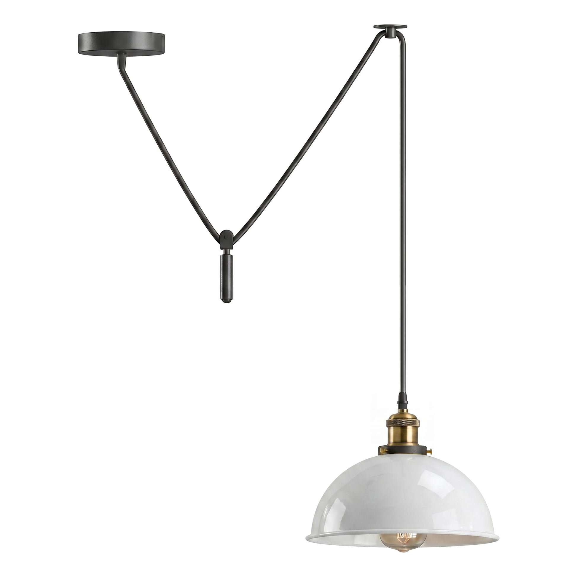 dome light industrial metal