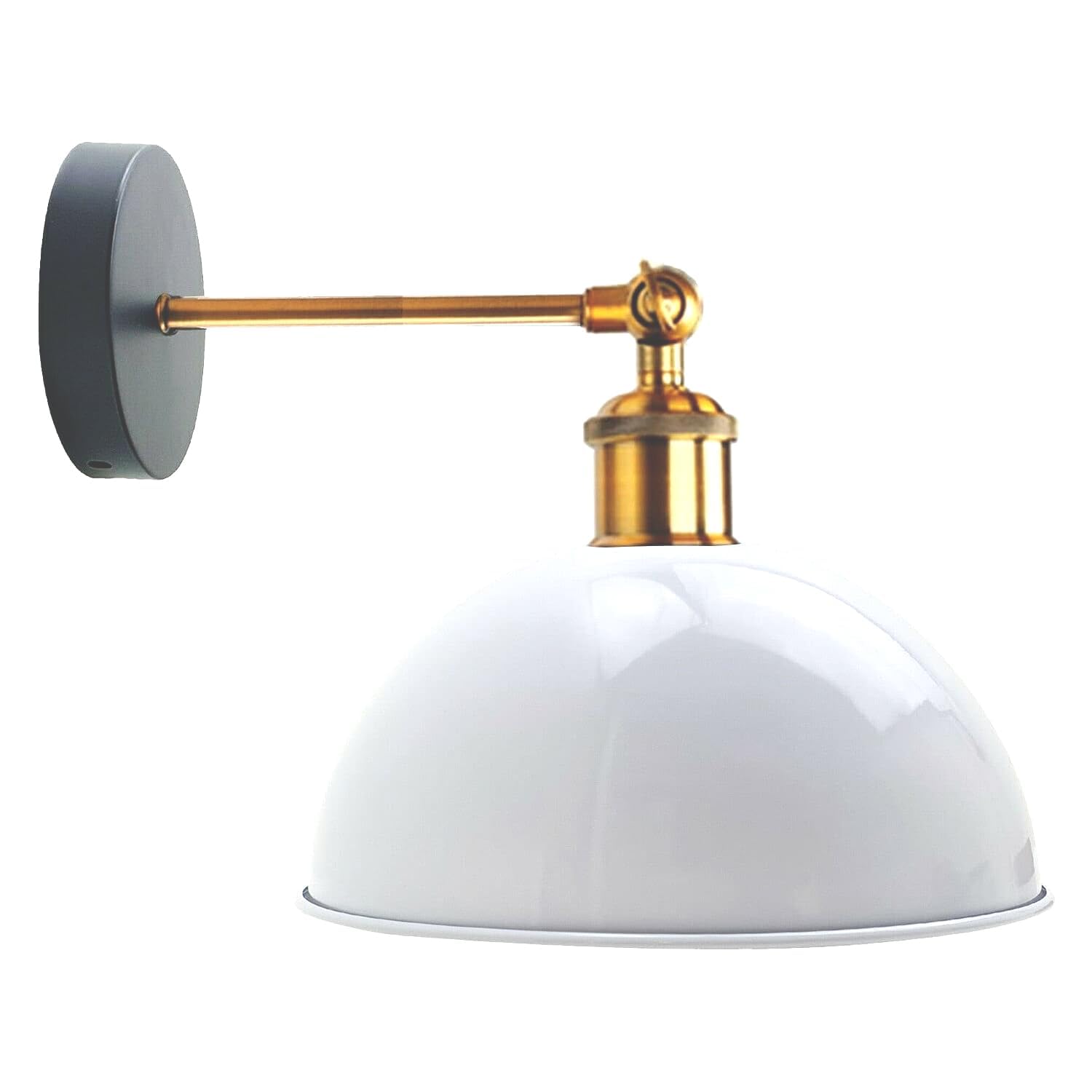 retro light metal cafe wall
