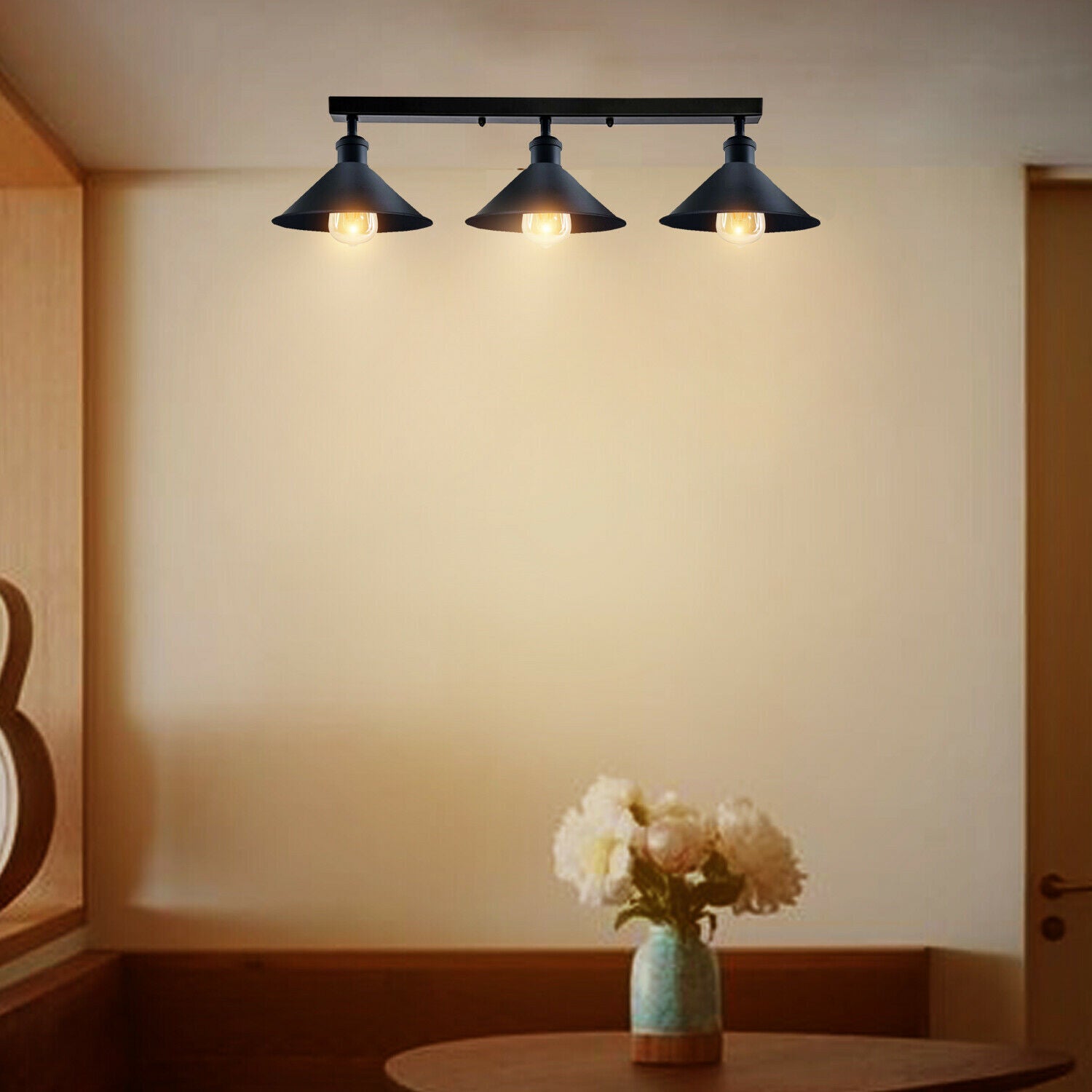 Flush mount lighting