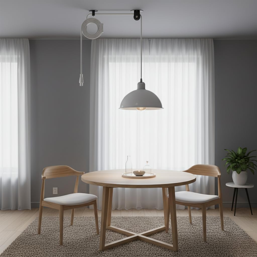 plug light shade vintage lamp