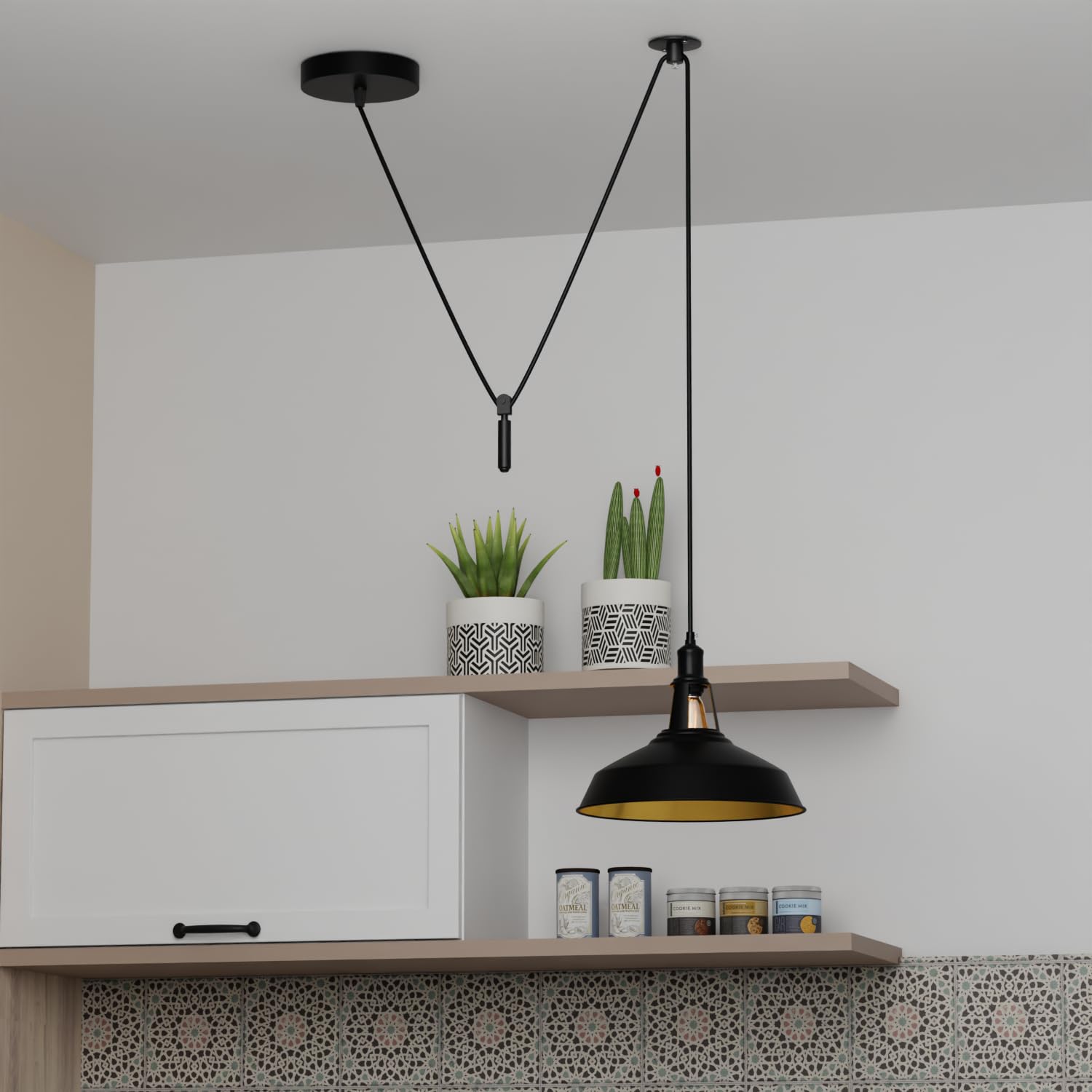 retro bedroom light ceiling