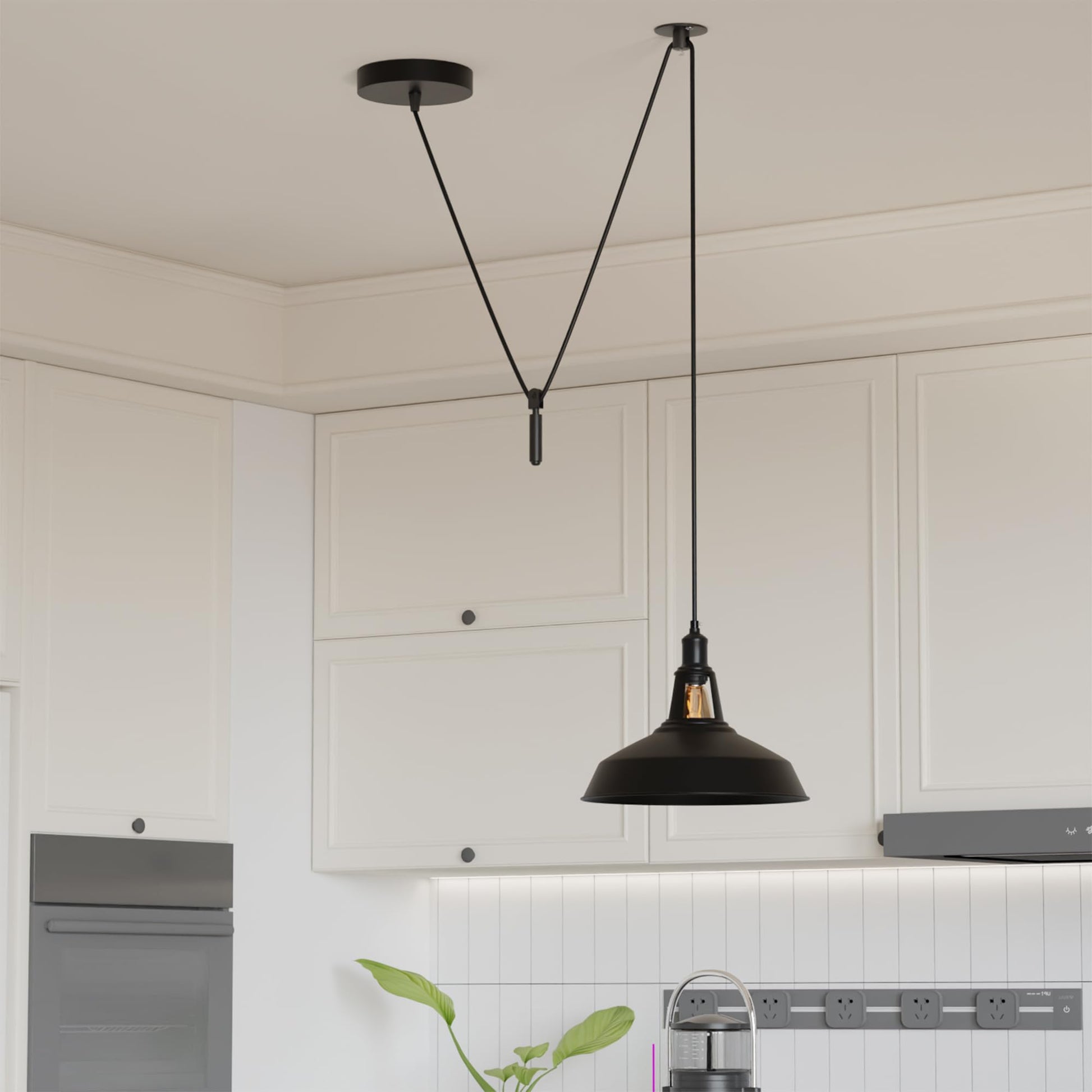ceiling pendant kitchen retro