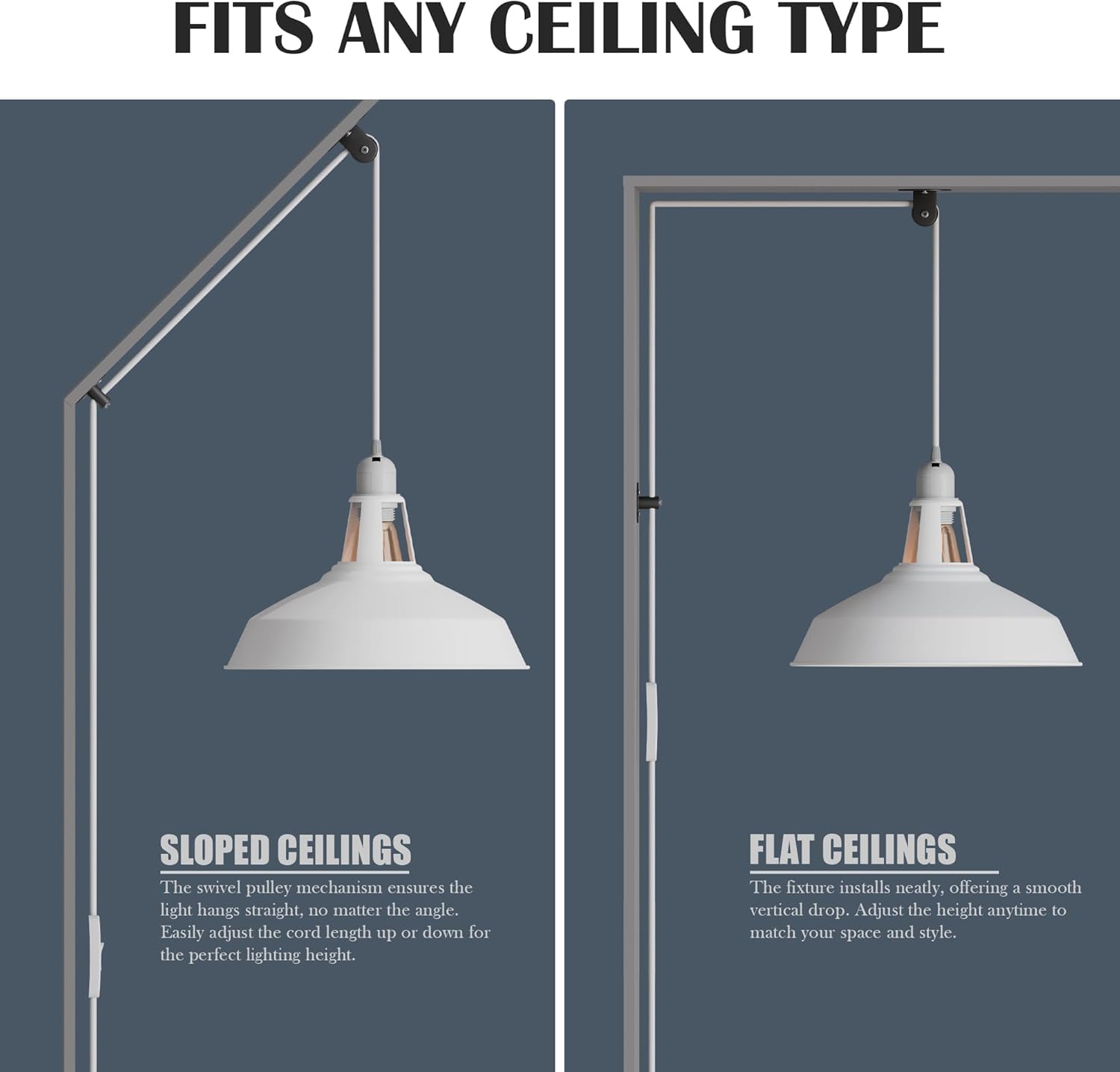 in lamp vintage pendant e26