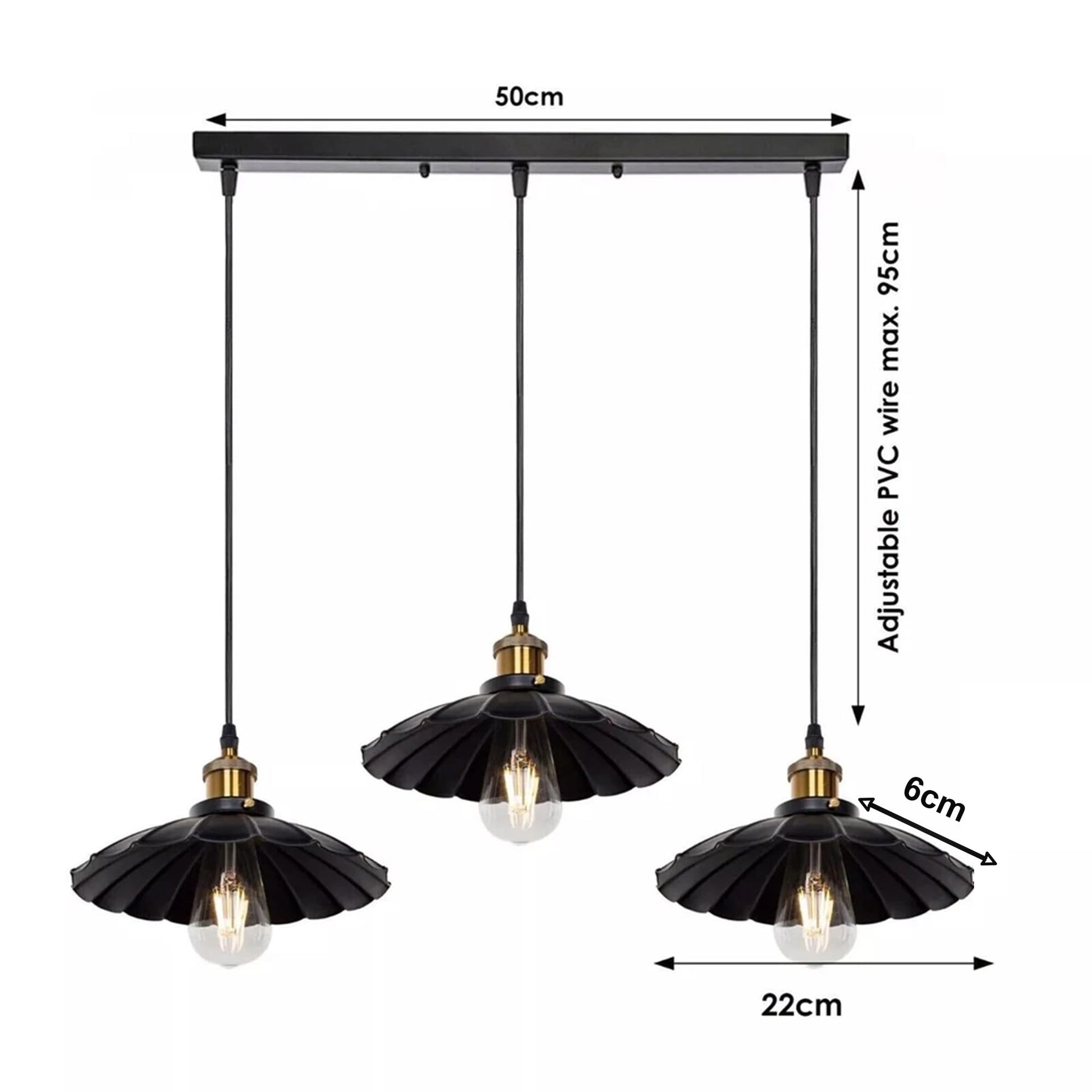 pendant lamp fixture adjustabl