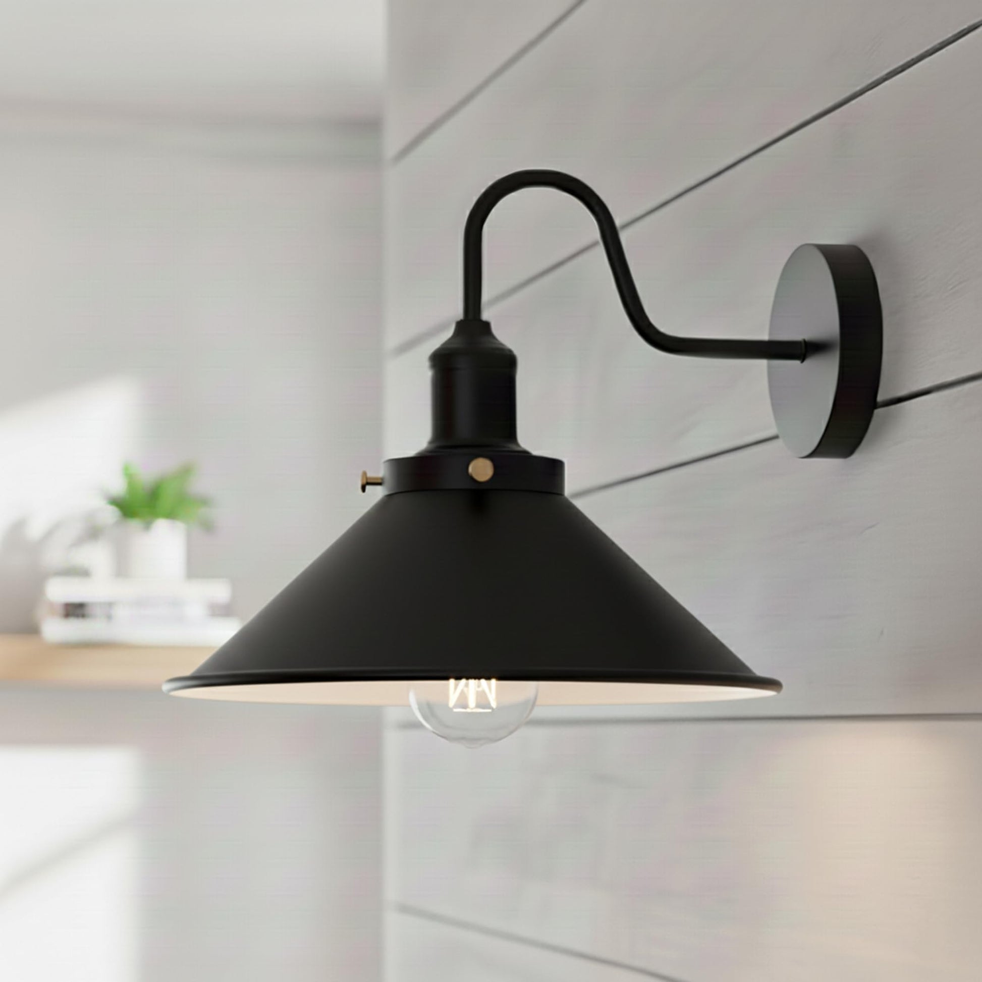wall mounted flat mount lighti