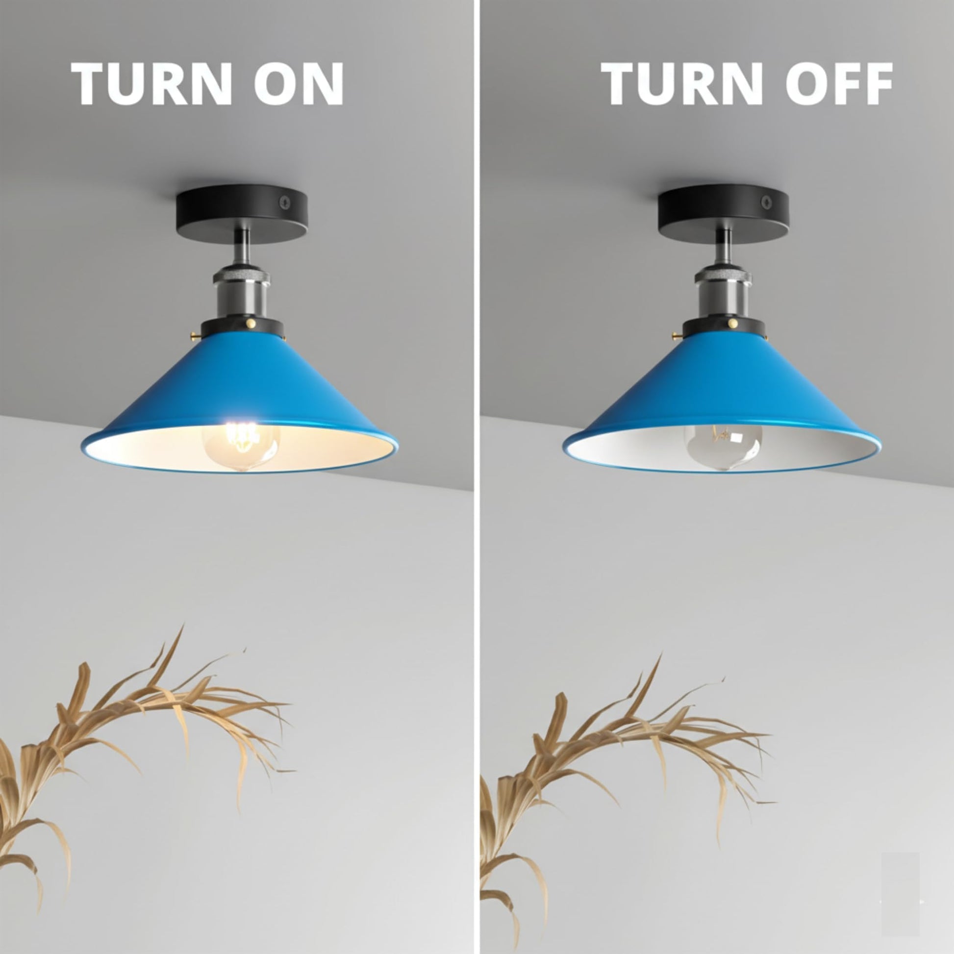 light lights flush kitchen