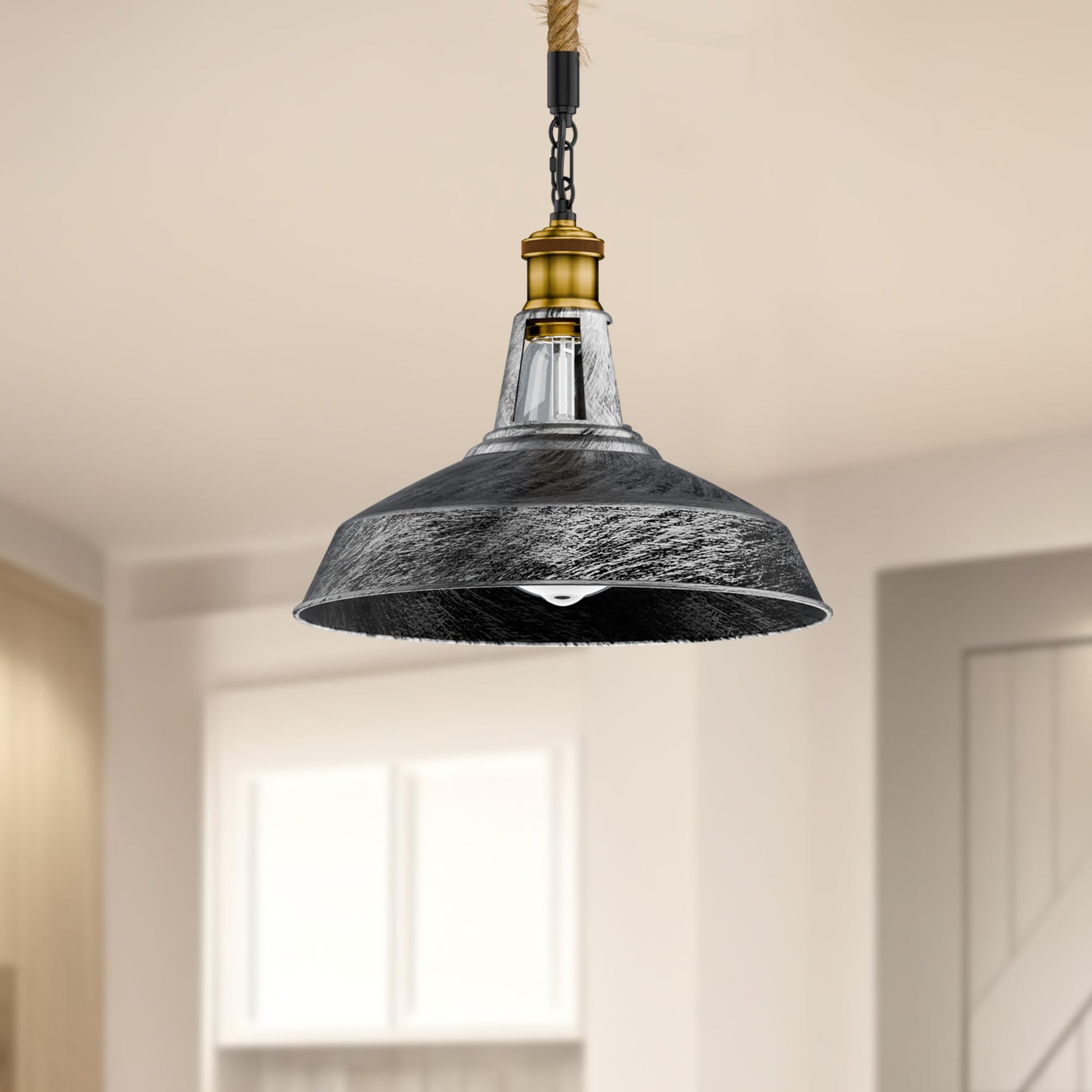 light industrial vintage light