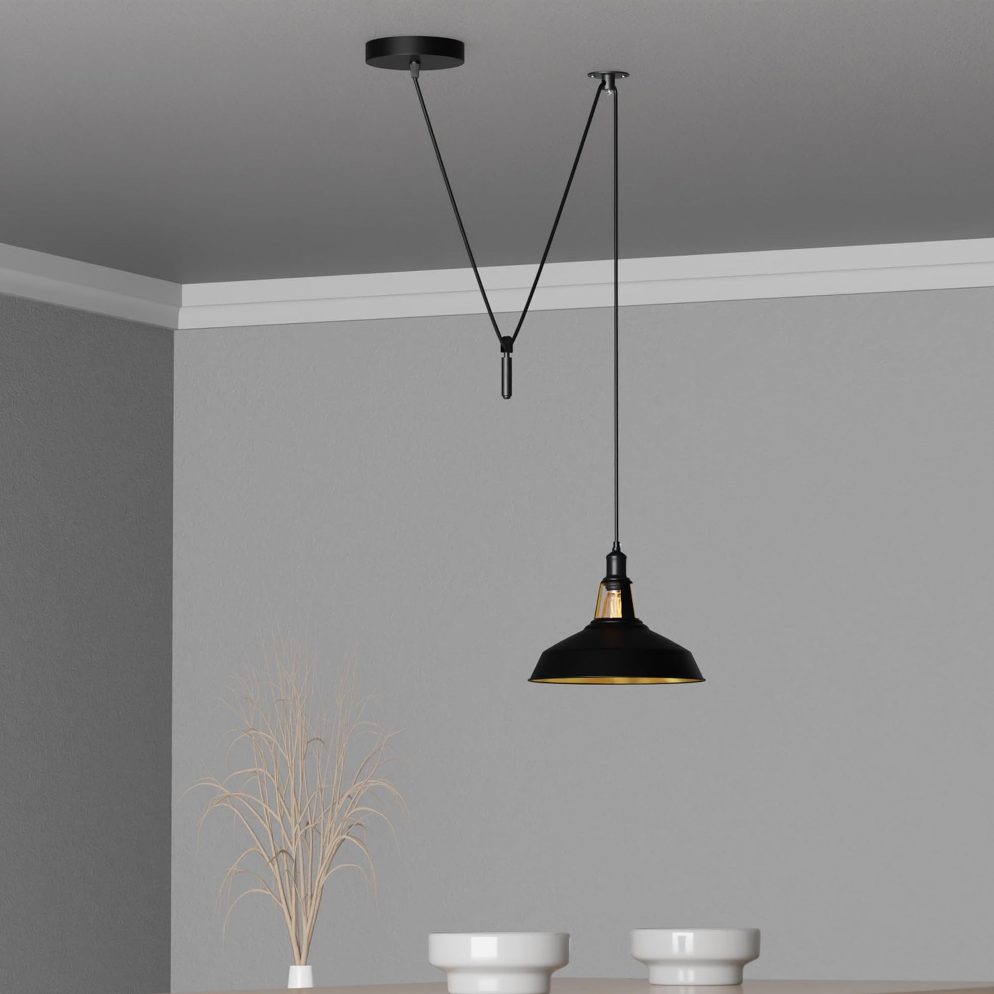 retro bedroom light ceiling