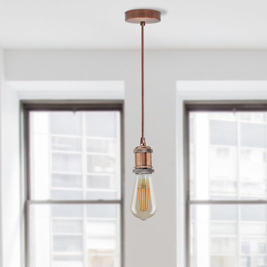 diy pendant socket lamp heat-r