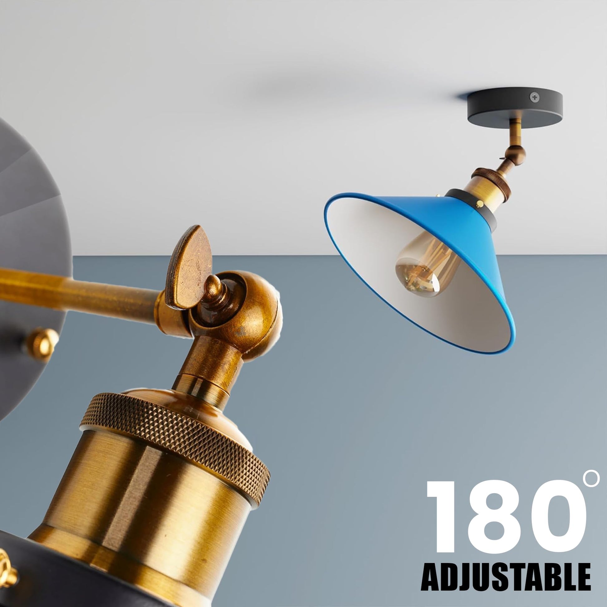 flush industrial mount fixture