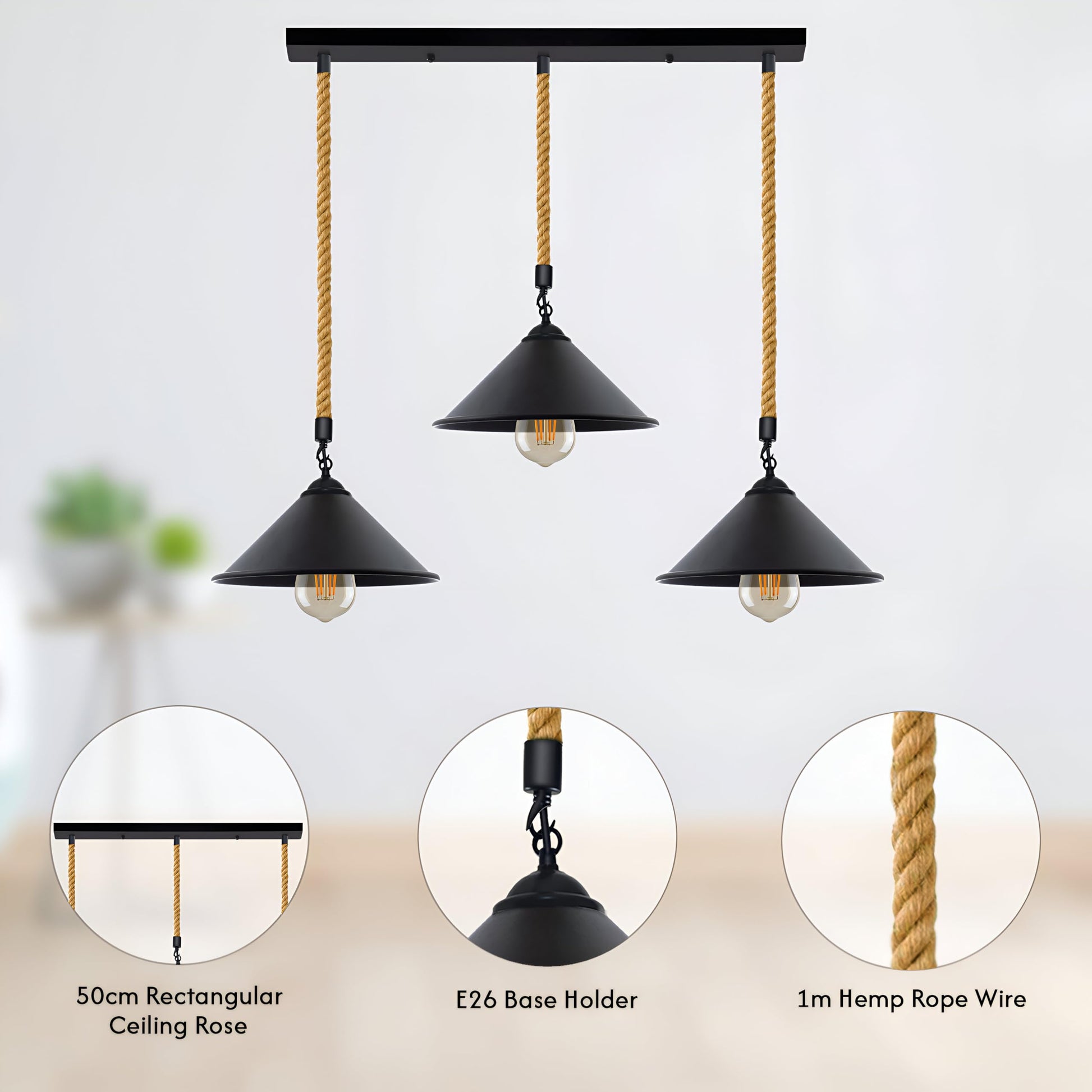 light plug in industrial penda