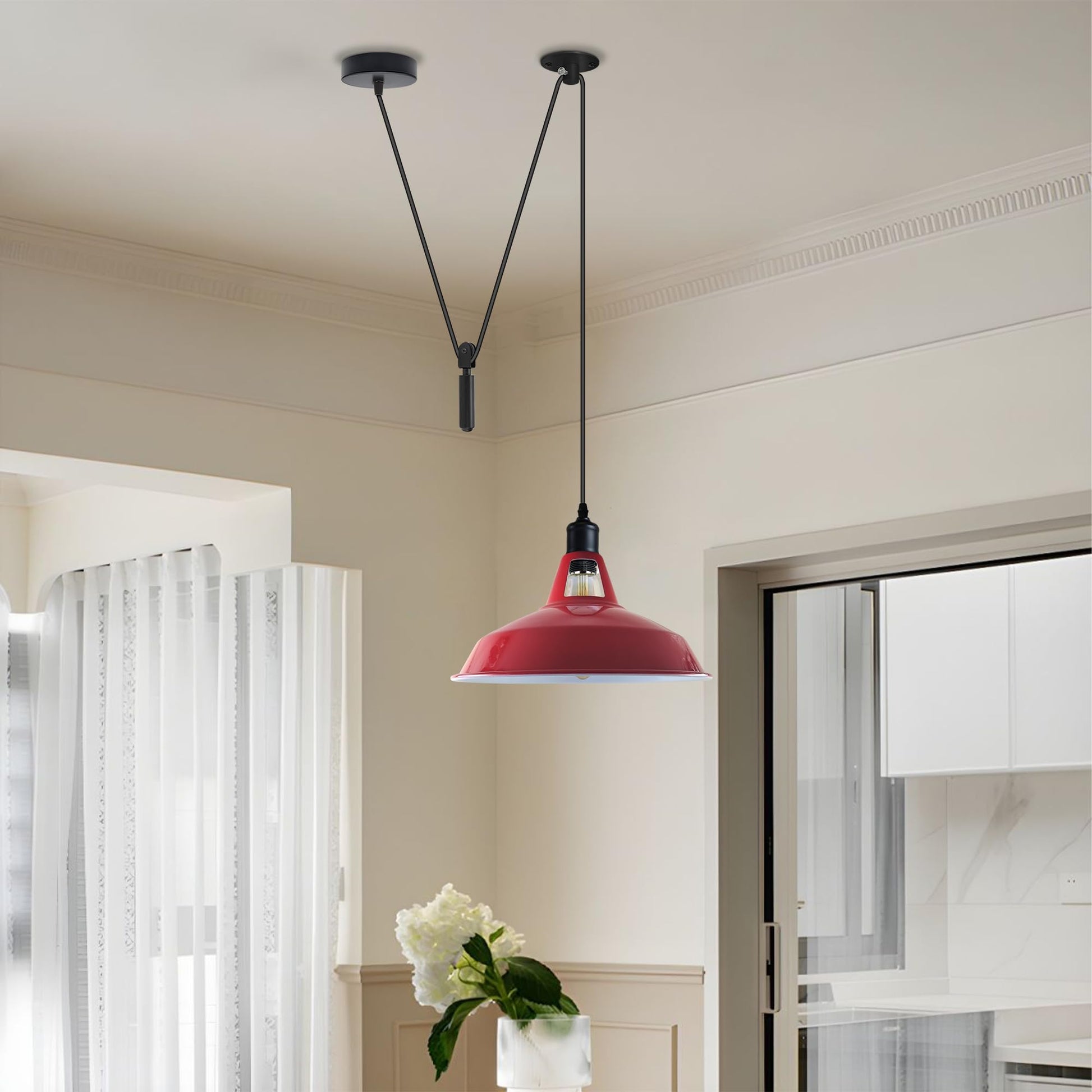 1 pendant light ceiling retro