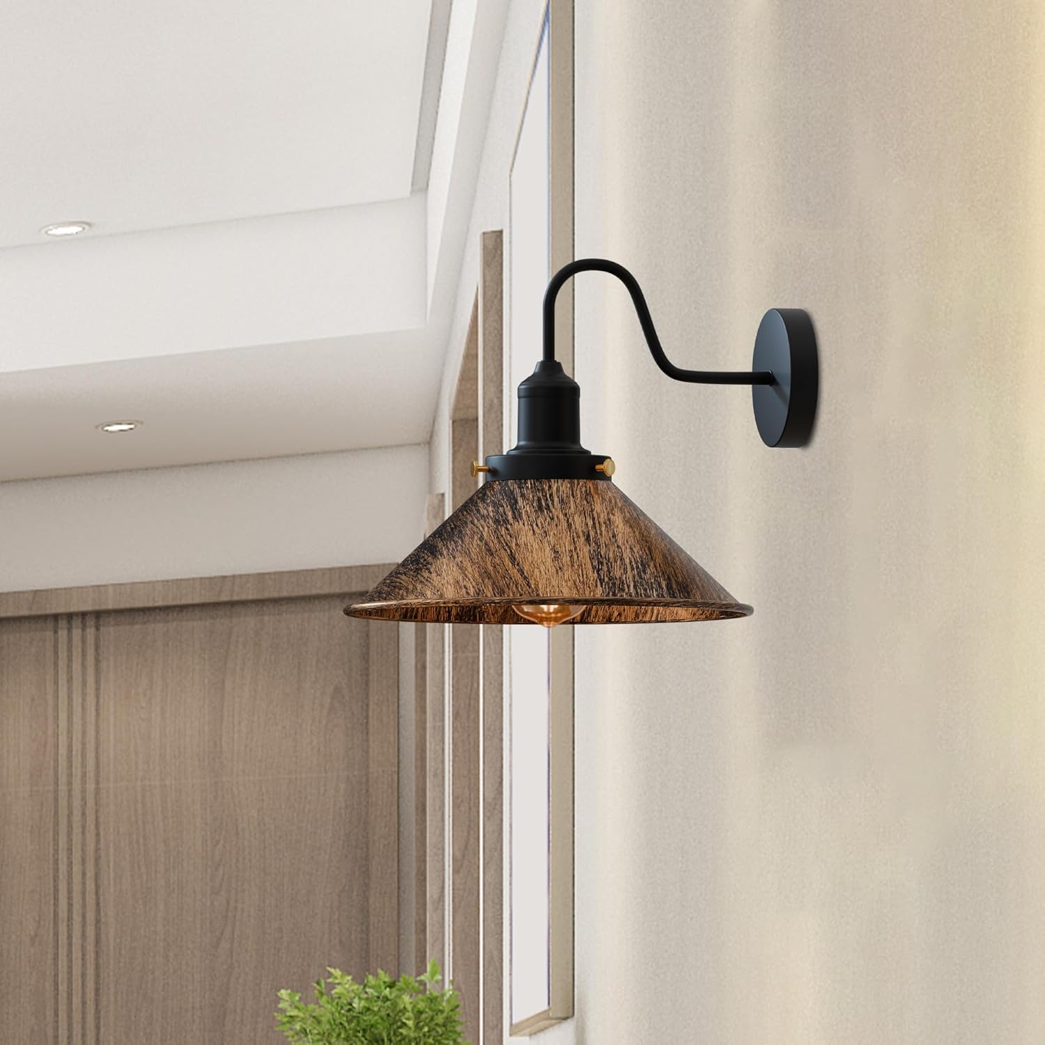 mounted holder e27 wall metal