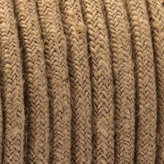 3 Core Jute 18 AWG Fabric Covered Electrical Wire